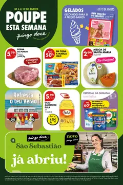 Pré-visualização do folheto da loja Pingo Doce válida a partir de 06/08/2026