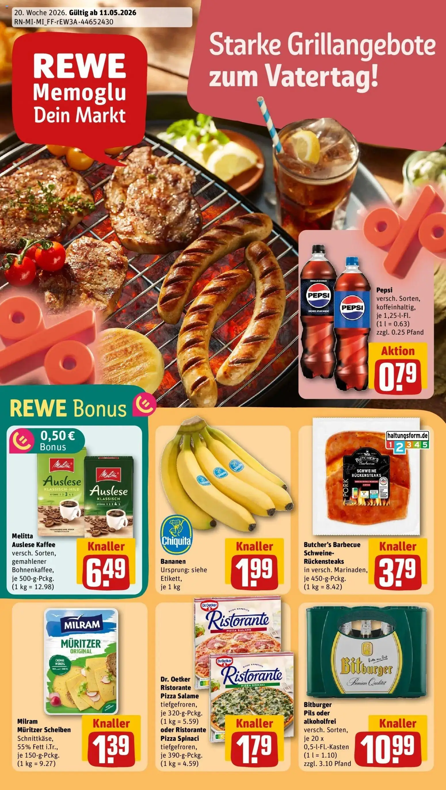 Vorschau von dem Prospekt des Geschäftes Rewe, gültig ab dem 10.05.2026