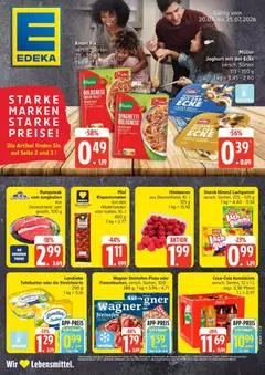 Vorschau von dem Prospekt des Geschäftes Edeka, gültig ab dem 20.07.2026
