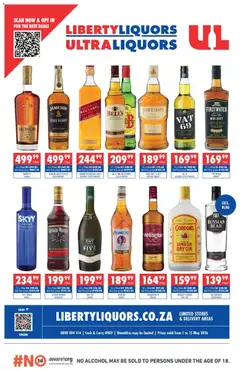 Preview of Ultra Liquors flyer valid from 01/05/2026
