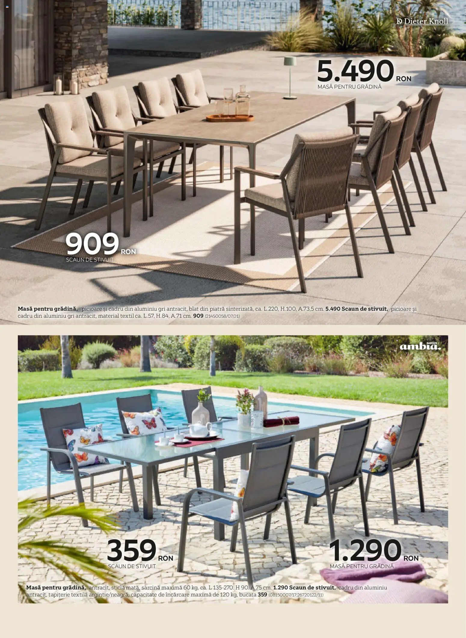 Previzualizarea de cataloage: XXXLutz XXXLutz Catalog grădină valabil de la 09.03.2026 - Masă, Scaun, Gradina