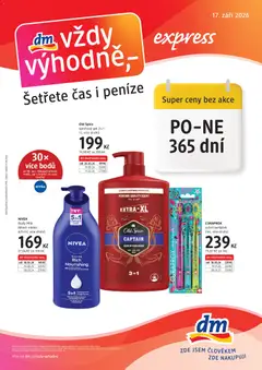 Náhled nabídky: dm drogerie dm drogerie leták - Express platný od 17.09.2026