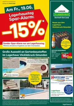 Vorschau der Angebote: Lagerhaus Lagerhaus Wochen Angebote gültig ab 19.06.2026