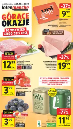 Pogląd gazetki "Intermarche gazetka" ze sklepu Intermarche ważnej od 20.08.2026