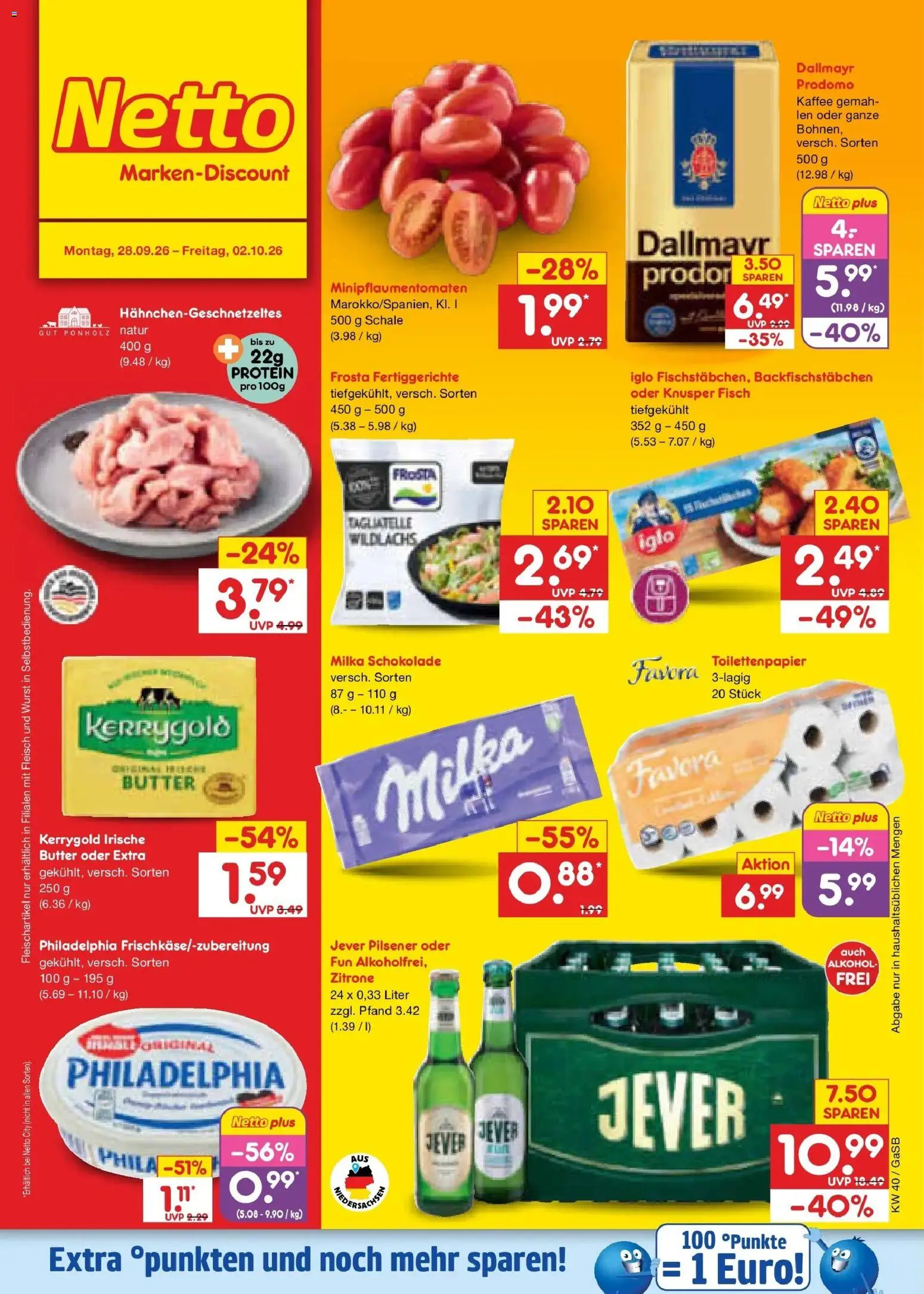 Vorschau von dem Prospekt des Geschäftes Netto Marken-Discount, gültig ab dem 28.09.2026