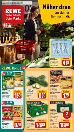 Vorschau von dem Prospekt des Geschäftes Rewe, gültig ab dem 27.07.2026