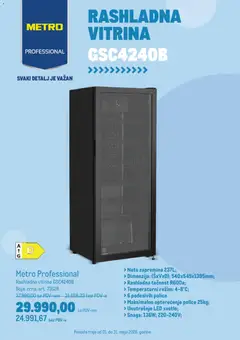 Pregled Metro kataloga - važi od 01.05.2026