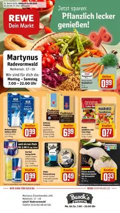 Vorschau von dem Prospekt des Geschäftes Rewe, gültig ab dem 24.08.2026