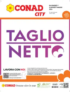 Anteprima dell'opuscolo Conad volantino City Lombardia dal negozio Conad valido da 01/05/2026