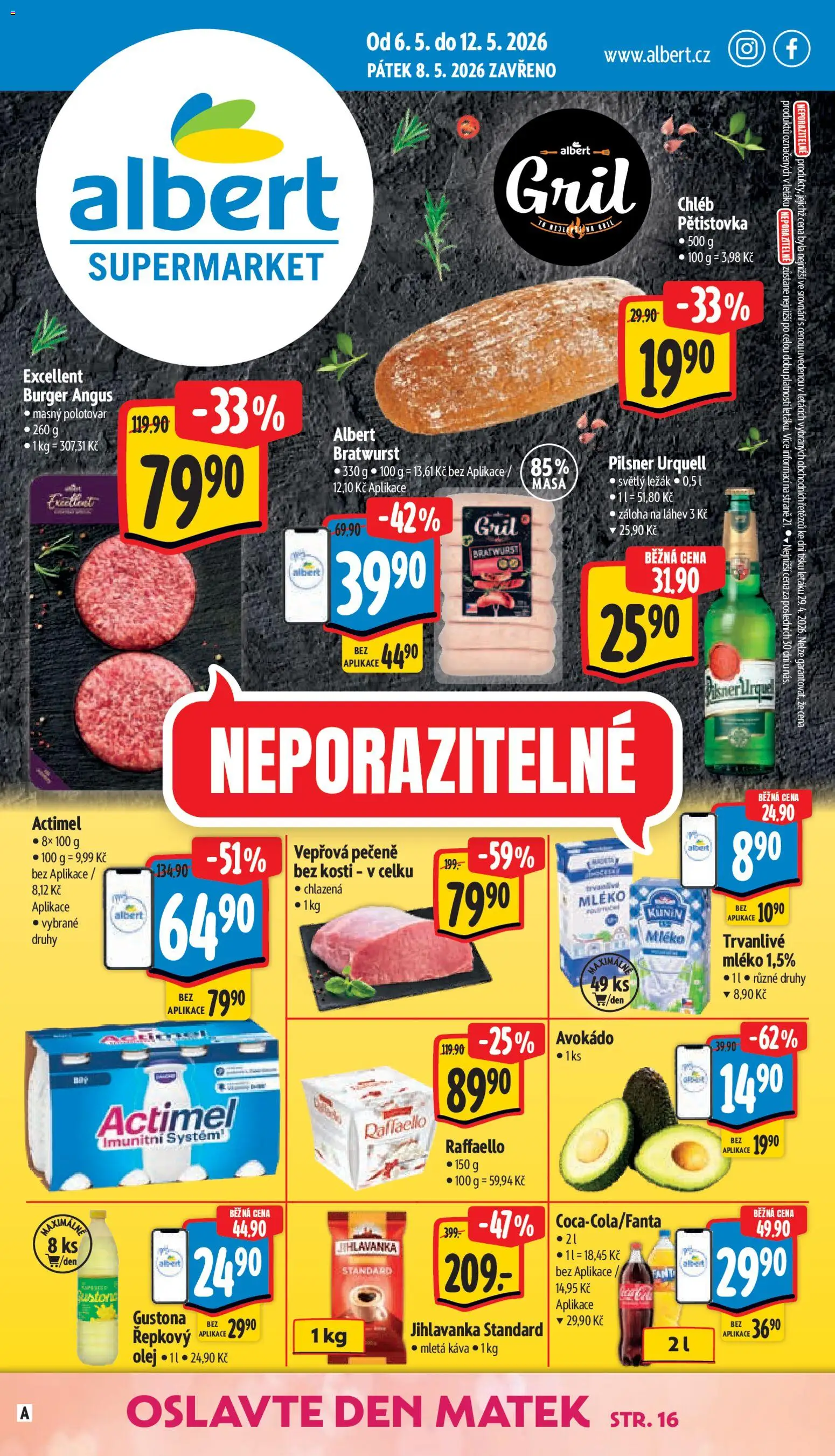Náhled nabídky: Albert Albert leták - Supermarket platný od 06.05.2026