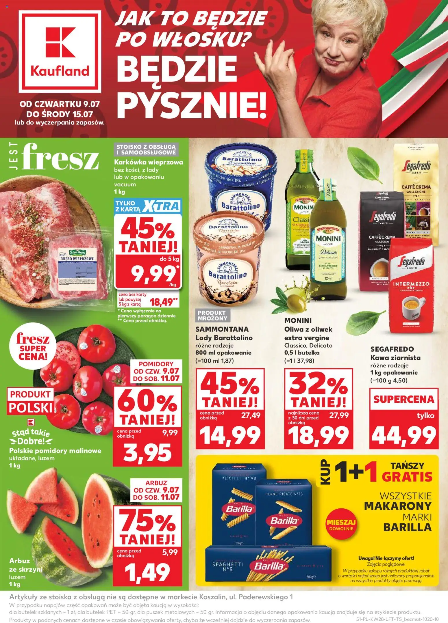 Pogląd gazetki "Kaufland gazetka" ze sklepu Kaufland ważnej od 09.07.2026