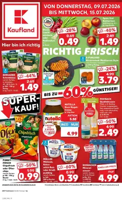 Vorschau von dem Prospekt des Geschäftes Kaufland, gültig ab dem 09.07.2026