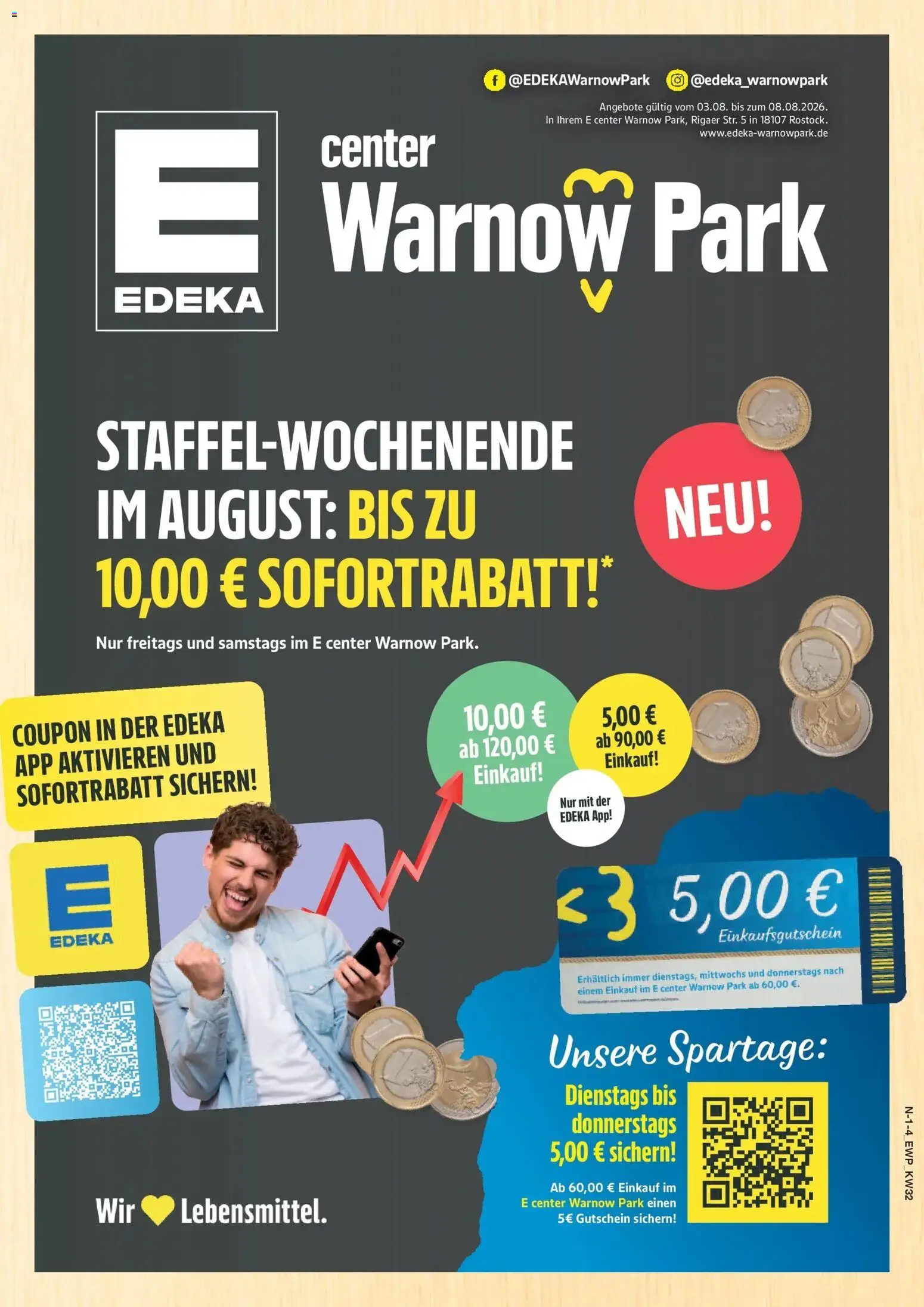 Vorschau von dem Prospekt des Geschäftes Edeka, gültig ab dem 03.08.2026
