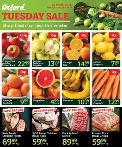 Preview of Oxford Freshmarket flyer valid from 30/06/2026