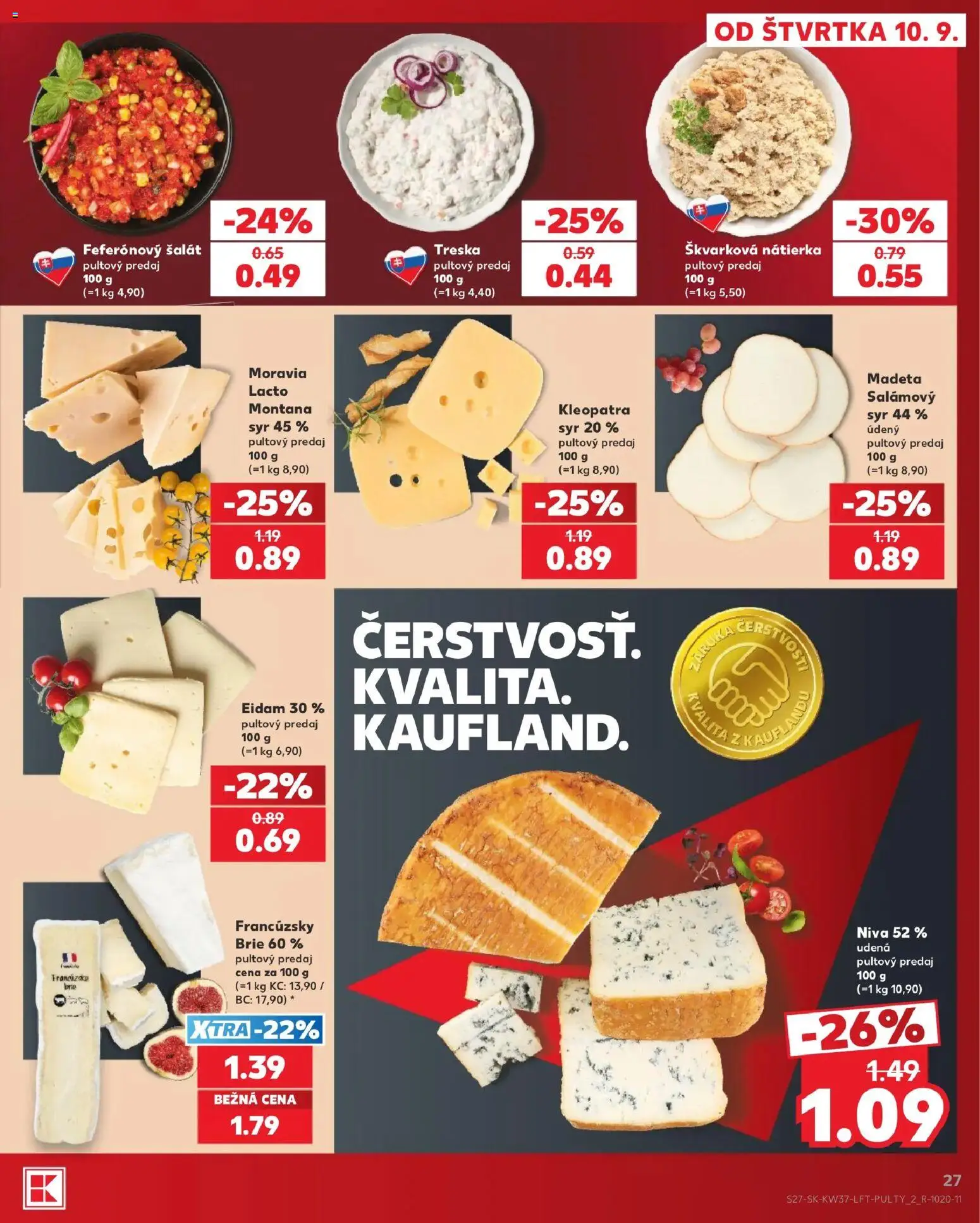 Náhľad Kaufland letáku platného od 10.09.2026