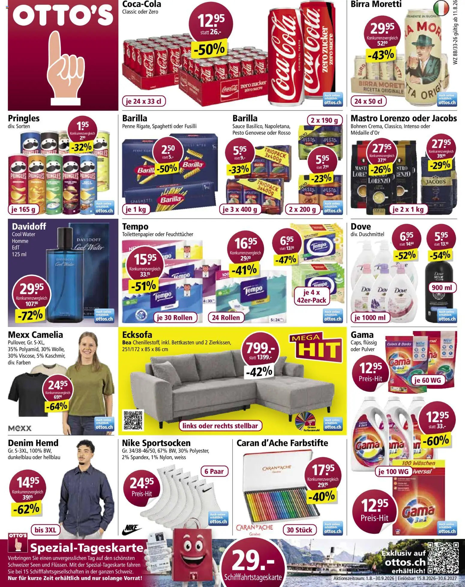 Vorschau des Merkblatts Otto's aktionen vom Shop Otto's gültig von 11.08.2026 bis 