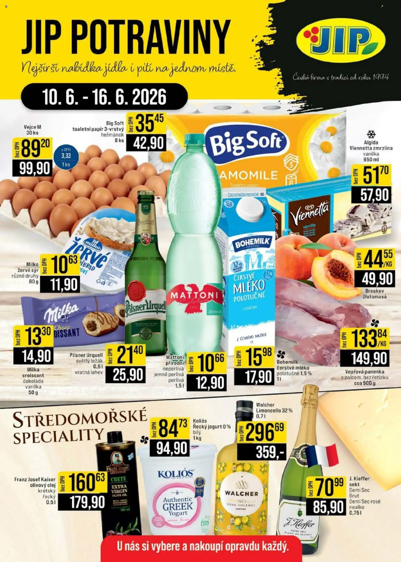 Náhled nabídky: Jip Jip leták - Cash & Carry platný od 10.06.2026