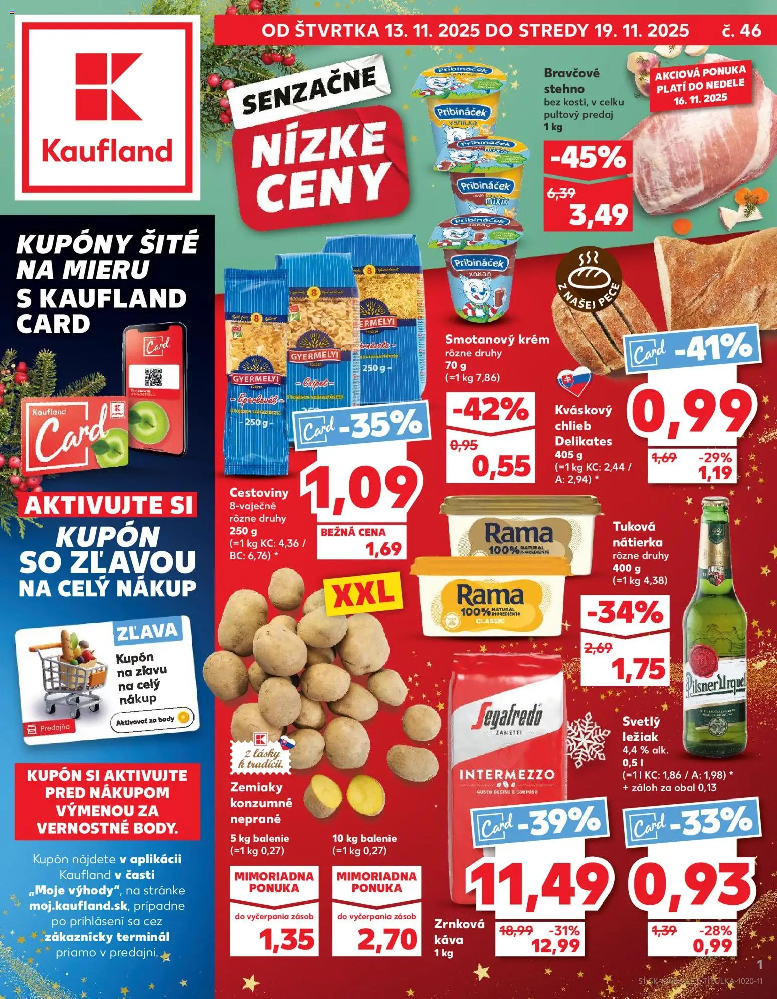Náhľad Kaufland letáku platného od 13.11.2025