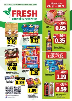 Náhľad Fresh letáku platného od 24.09.2026