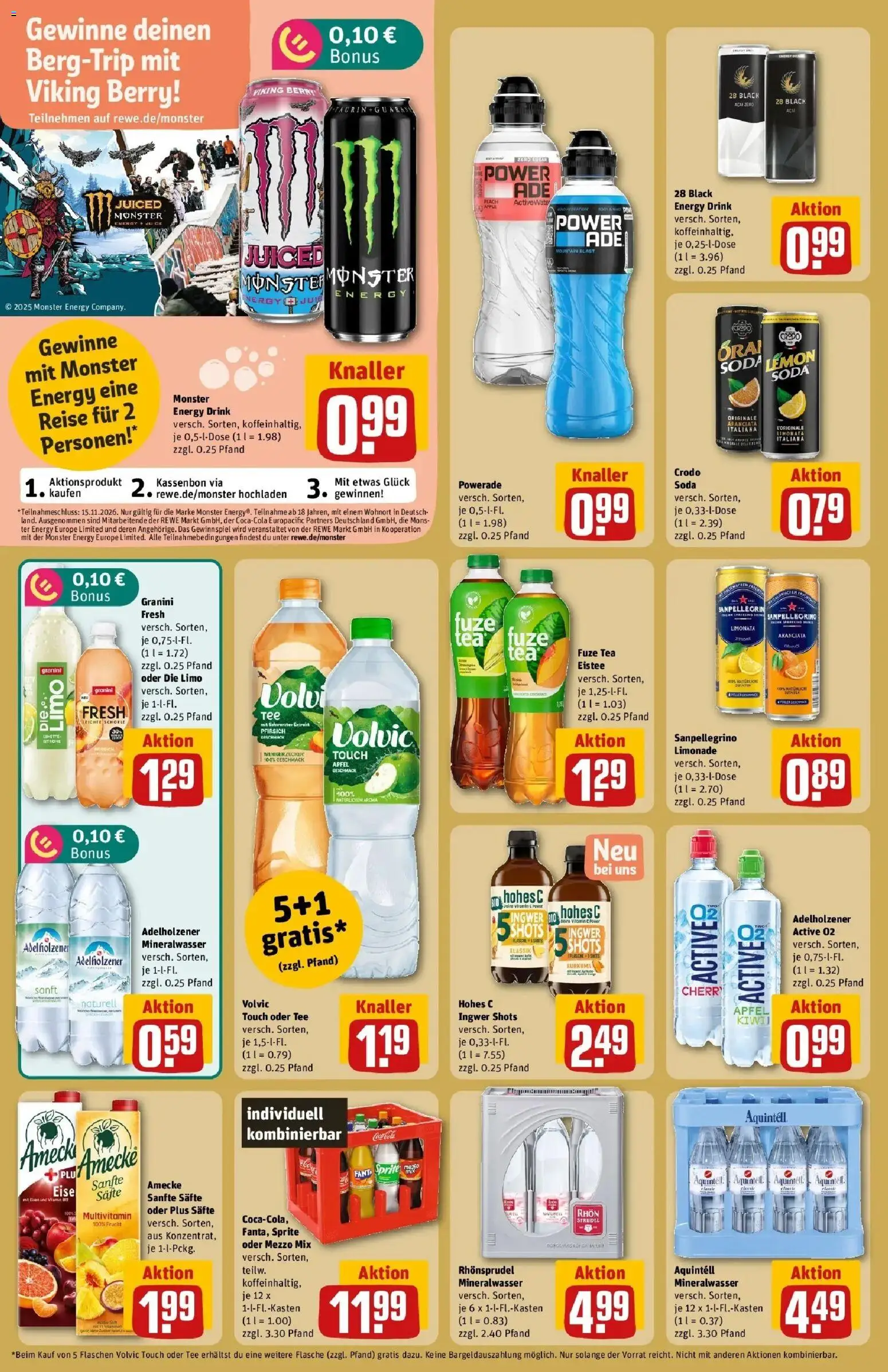 Vorschau von dem Prospekt des Geschäftes Rewe, gültig ab dem 26.10.2026