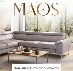 Pogląd gazetki "Katalog mebli wypoczynkowych MAOS" ze sklepu Black Red White ważnej od 27.08.2024