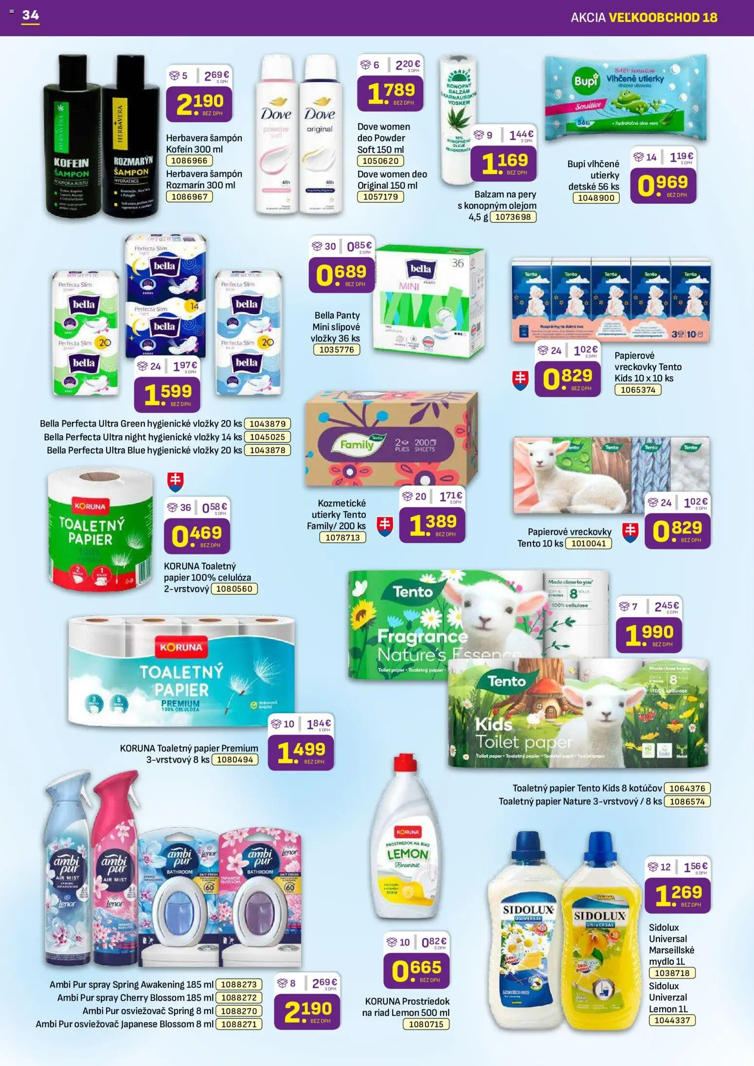 Náhľad Libex letáku platného od 07.09.2026 - Aloe Vera, Toaletný papier, Šampón, Lenor, Riad, Vreckovky, Utierky, Papierové vreckovky