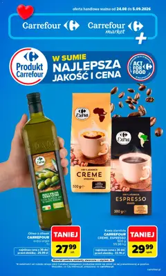 Pogląd gazetki "Carrefour gazetka - Najlepsza jakość i cena" ze sklepu Carrefour ważnej od 24.08.2026