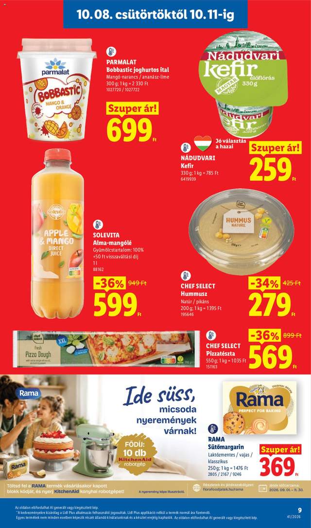 Új Lidl akciós újság 10.08.