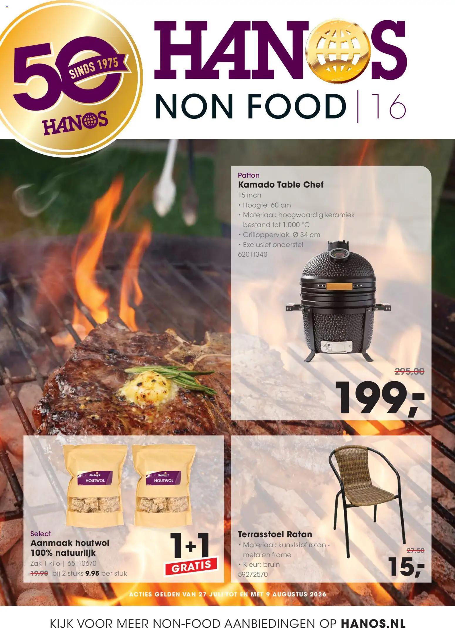 Voorbeeld van Hanos folder - Non food van winkel Hanos geldig vanaf 27-07-2026