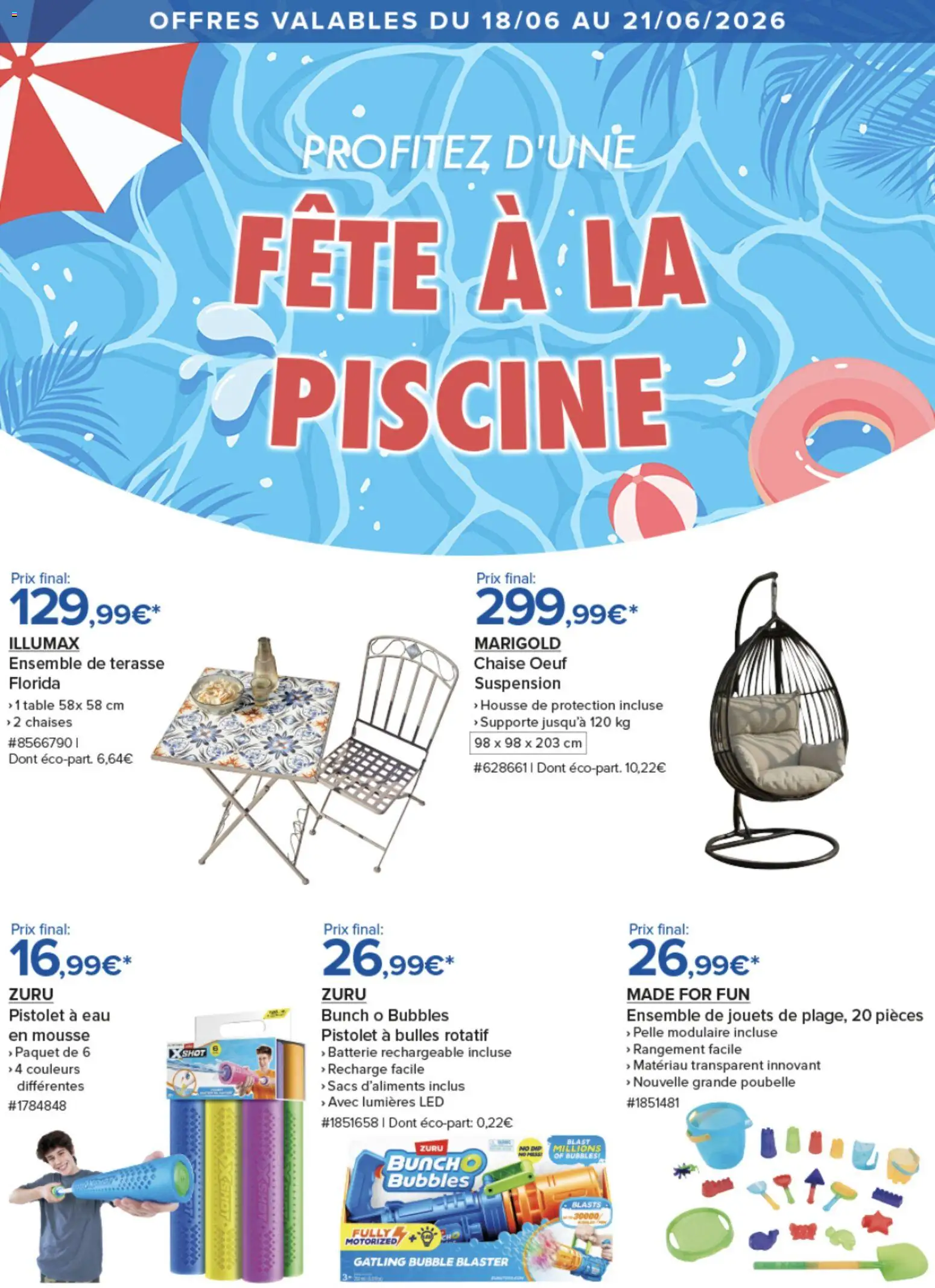 Prévisualisation de Costco Sélection pour profiter de la piscine du magasin Costco formulaire valide 18/06/2026