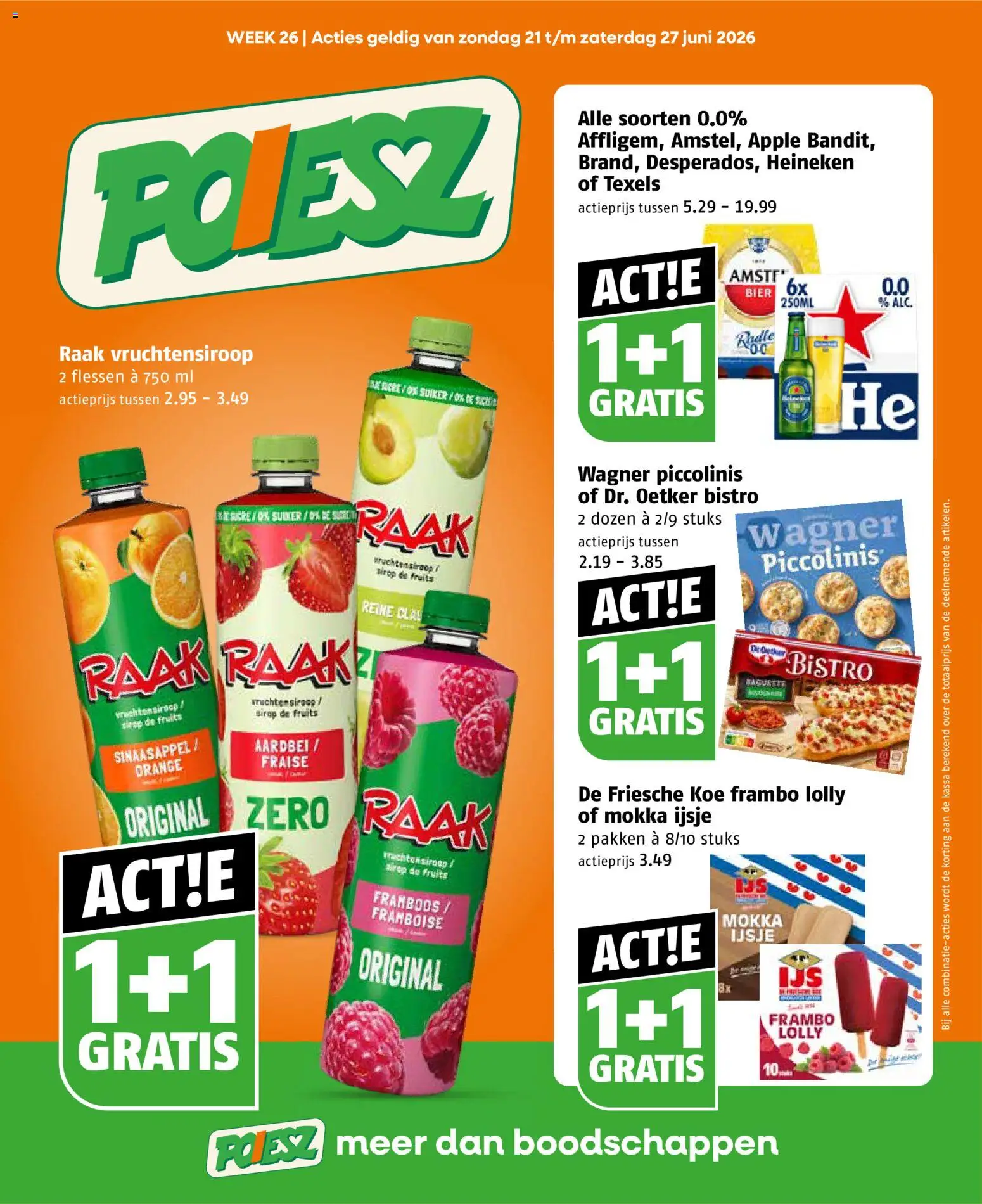 Voorbeeld van Poiesz folder van winkel Poiesz geldig vanaf 21-06-2026