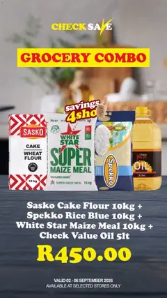 Preview of Check Save flyer valid from 02/09/2026