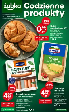 Pogląd gazetki "Żabka gazetka - Codzienne produkty" ze sklepu Żabka ważnej od 23.09.2026