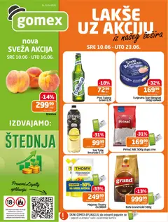 Pregled Gomex kataloga - važi od 10.06.2026