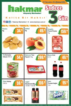 Hakmar Hakmar - Katalog Sadece 3 Gün 31.07.2026 - Broşürünün önizlemesi