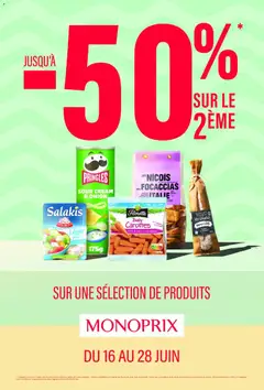 Prévisualisation de Monoprix catalogue du magasin Monoprix formulaire valide 16/06/2026