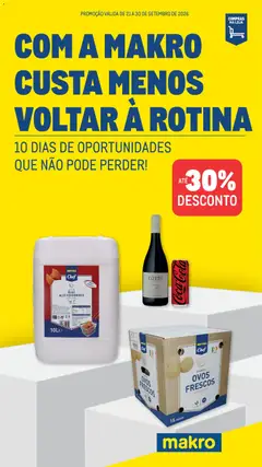 Pré-visualização do folheto da loja Makro válida a partir de 21/09/2026
