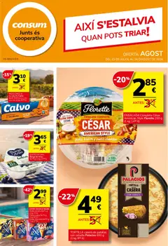 Vista previa del folleto de la tienda Consum válido desde el 23/07/2026 