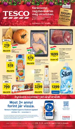 Tesco - Tesco aktuális akciós újság megtekintése, amely érvényes 2026.10.29.-től