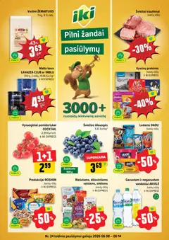 IKI parduotuvės leidinio IKI leidinys galiojančio nuo 2026.06.08 peržiūra