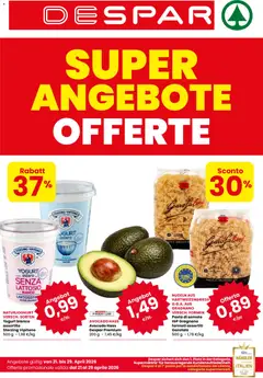 Anteprima dell'opuscolo Despar volantino dal negozio Despar valido da 21/04/2026