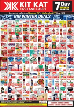 Preview of KIT KAT Cash & Carry flyer valid from 21/05/2026