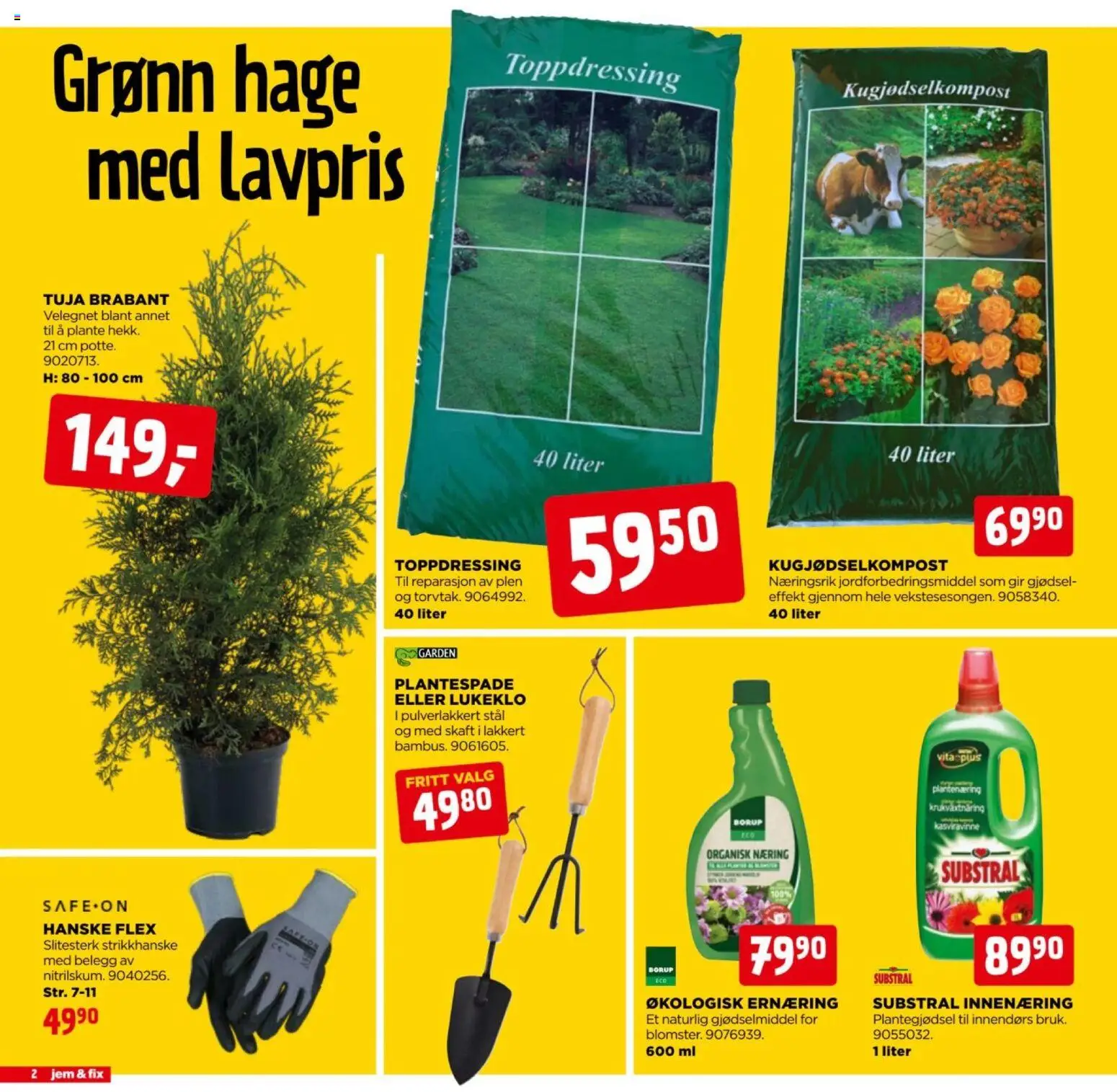 Forhåndsvis Jem & Fix kundeavis fra butikk Jem & Fix gyldig fra 23/08/2026
