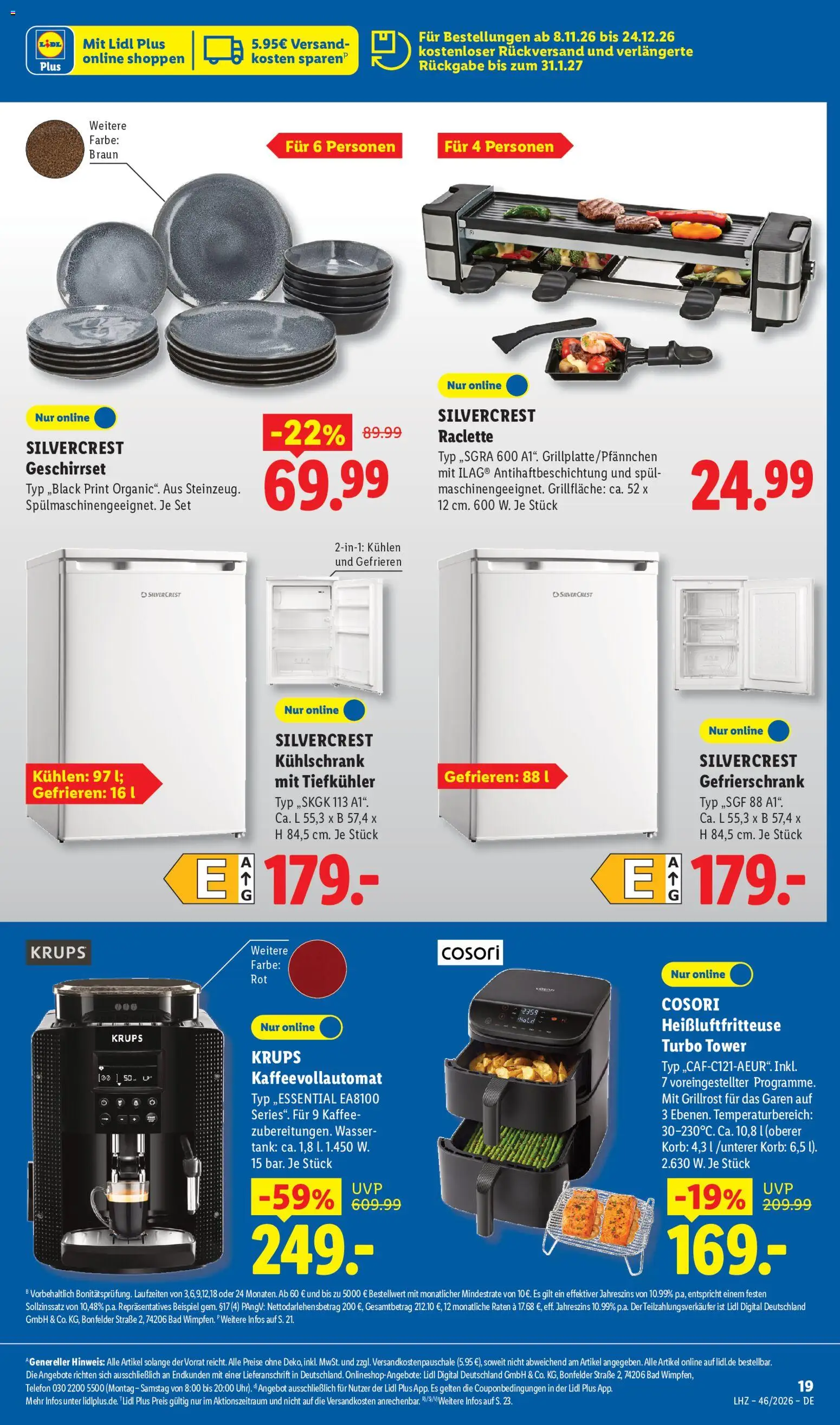 Vorschau von dem Prospekt des Geschäftes Lidl, gültig ab dem 09.11.2026