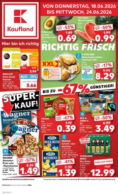 Vorschau von dem Prospekt des Geschäftes Kaufland, gültig ab dem 18.06.2026