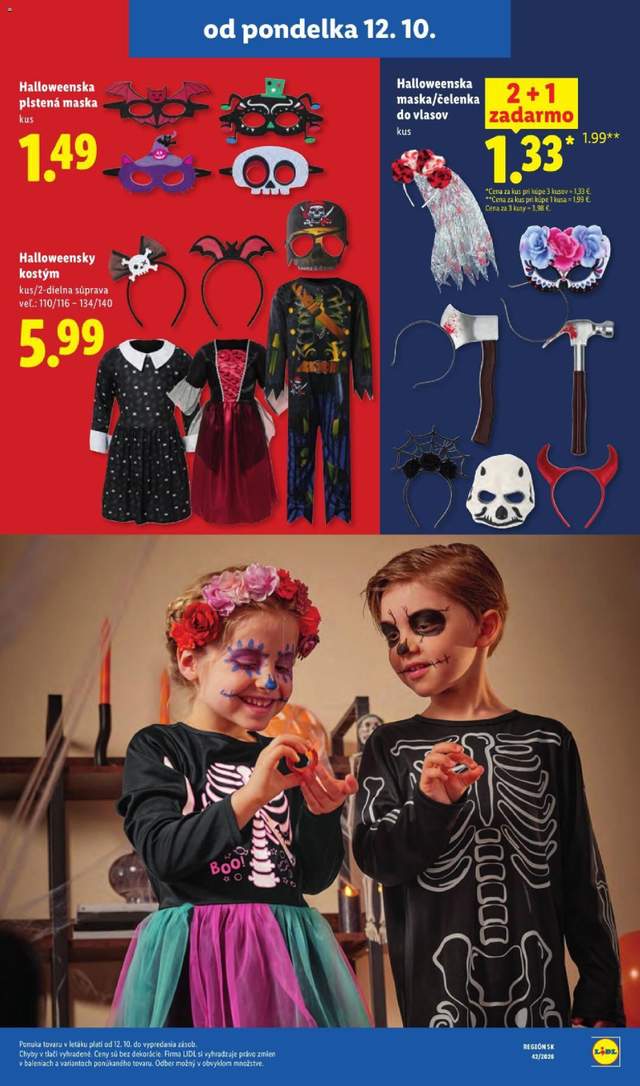 Nový Lidl leták od 12.10.