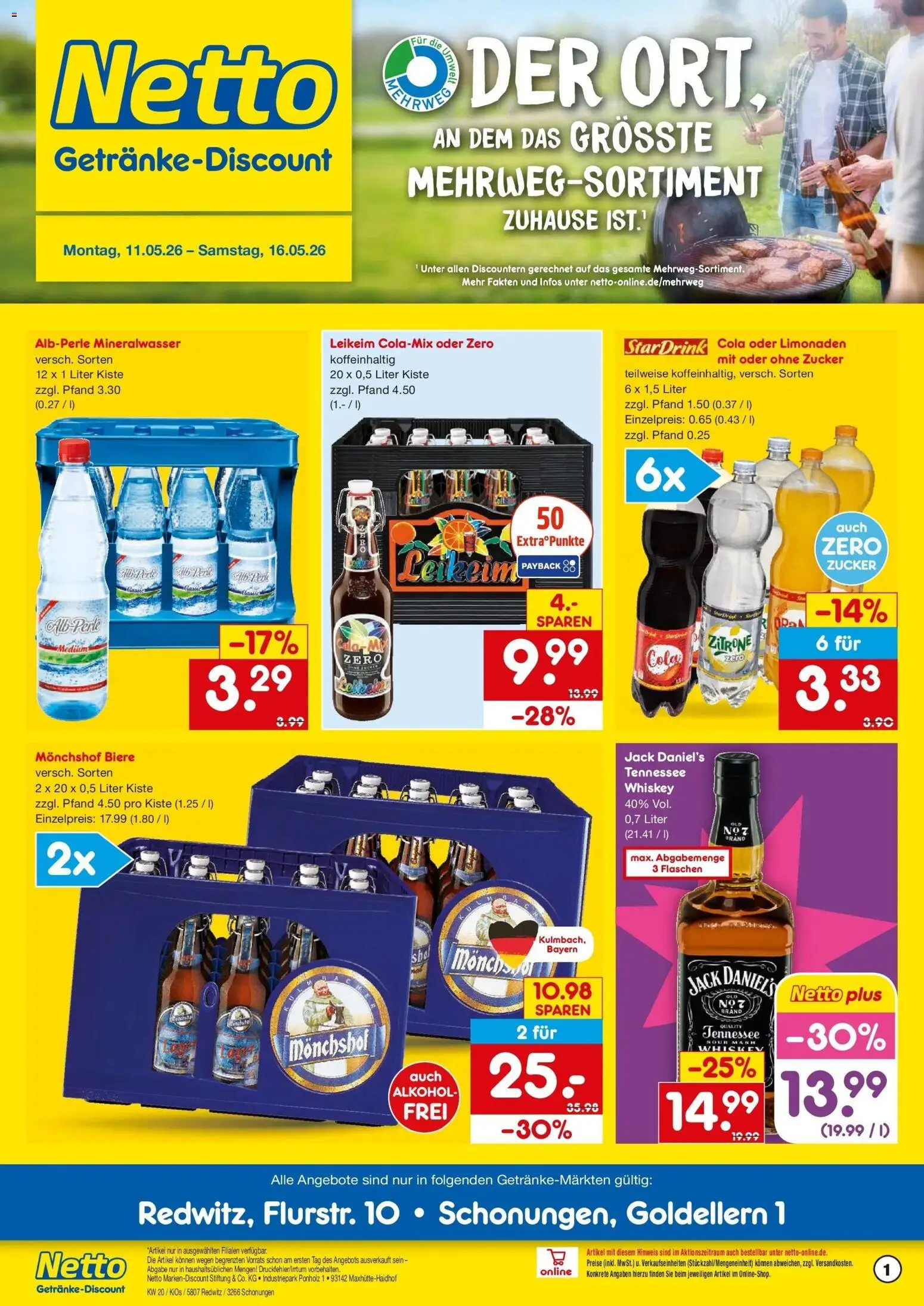 Vorschau von dem Prospekt des Geschäftes Netto Marken-Discount, gültig ab dem 10.05.2026