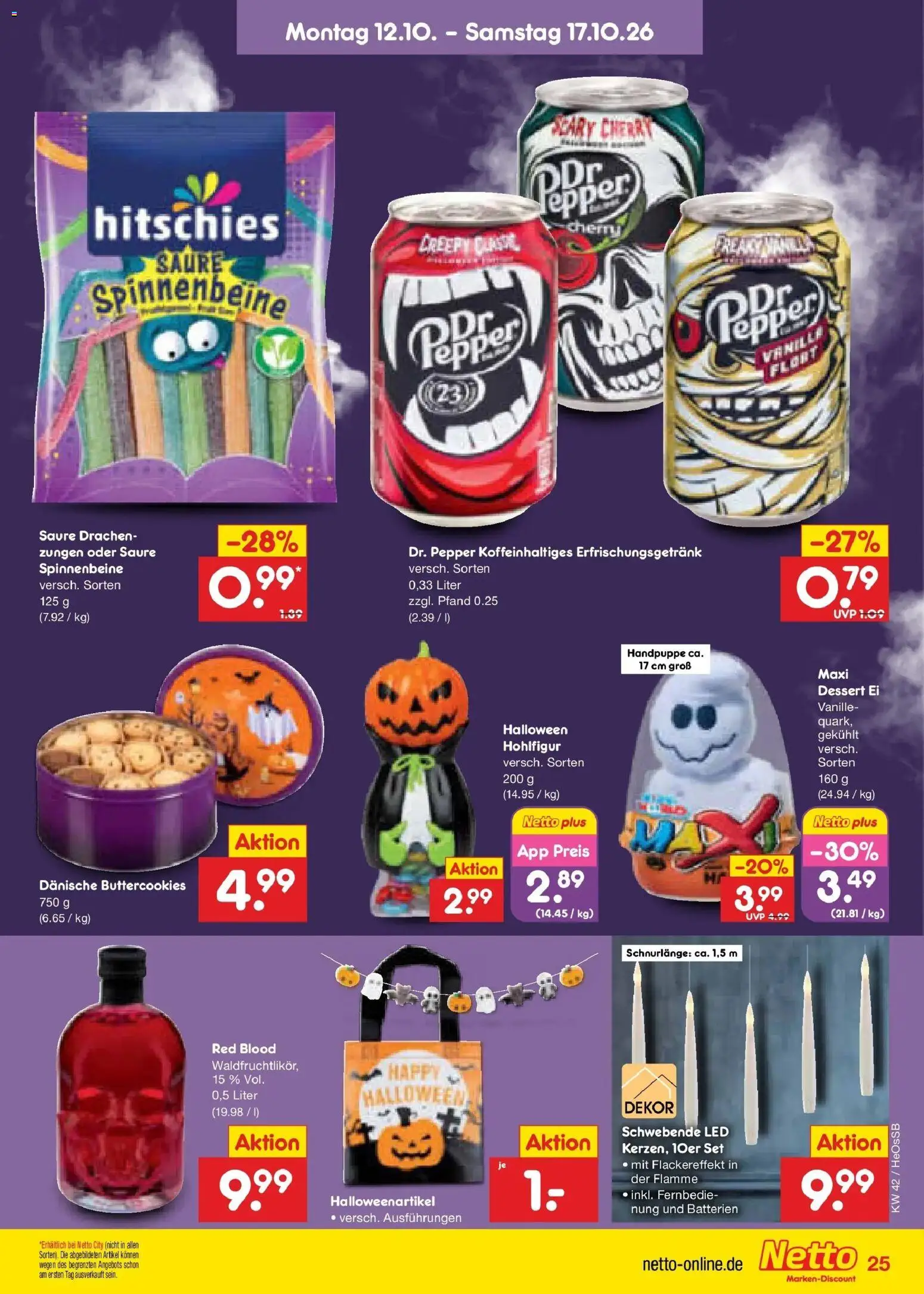 Vorschau von dem Prospekt des Geschäftes Netto Marken-Discount, gültig ab dem 12.10.2026 - Batterien, Vanille