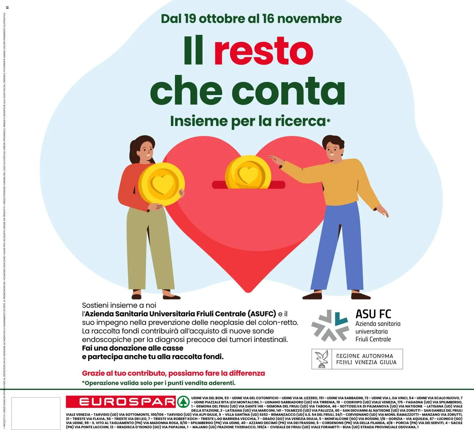 Anteprima dell'opuscolo Eurospar volantino Udine dal negozio Eurospar valido da 15/10/2026