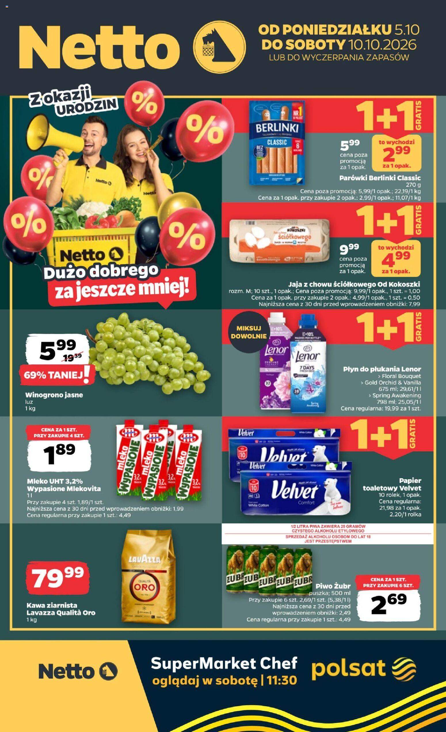 Nowa gazetka Netto 05.10.